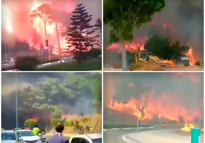 Šumski požari i dalje bjesne: Poginula jedna osoba, 10 zarobljenih na jugu Turske