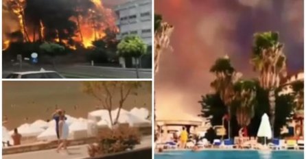 Pogledajte slike i snimke iz Turske: Požari odnijeli već 3 života, 112 povrijeđeno (VIDEO)