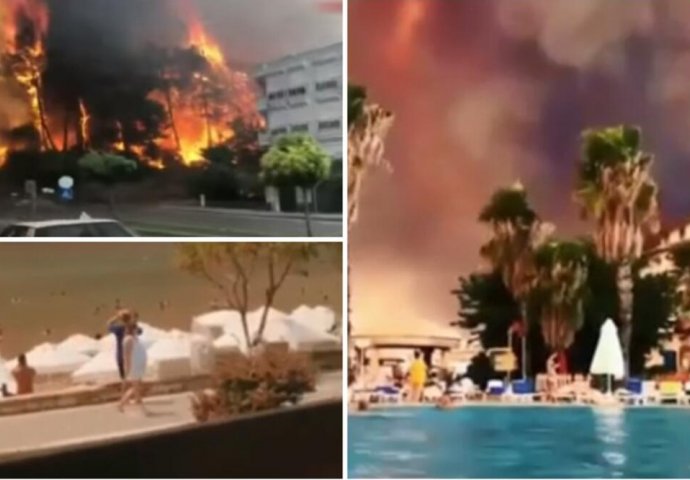 Pogledajte slike i snimke iz Turske: Požari odnijeli već 3 života, 112 povrijeđeno (VIDEO)