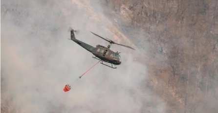 Helikopteri iz Srbije gase požar kod Višegrada, Vulin poručio da je RS prioritet Beograda