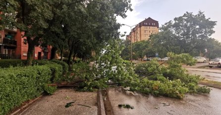 U olujnom nevremenu u Bihaću poginuo muškarac 