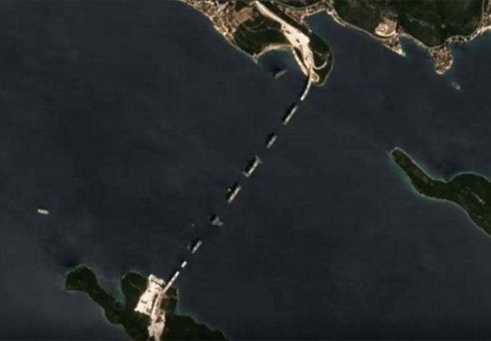 Objavljeni satelitski snimci trogodišnje izgradnje Pelješkog mosta