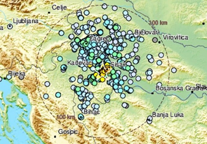 U NOĆI NOVI ZEMLJOTRES U HRVATSKOJ: Magnituda potresa iznosila je 3.7 prema Richteru
