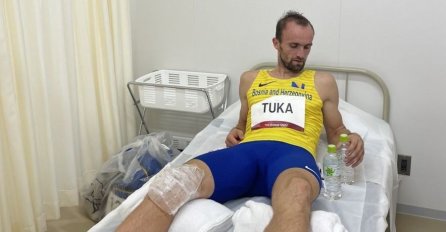 Poznato zdravstveno stanje Amela Tuke, dobio udarac sprintericom u kvadriceps  