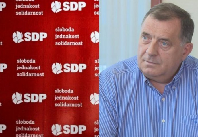 SDP BiH pozvao Tužilaštvo BiH da odmah pokrene istragu protiv Milorada Dodika