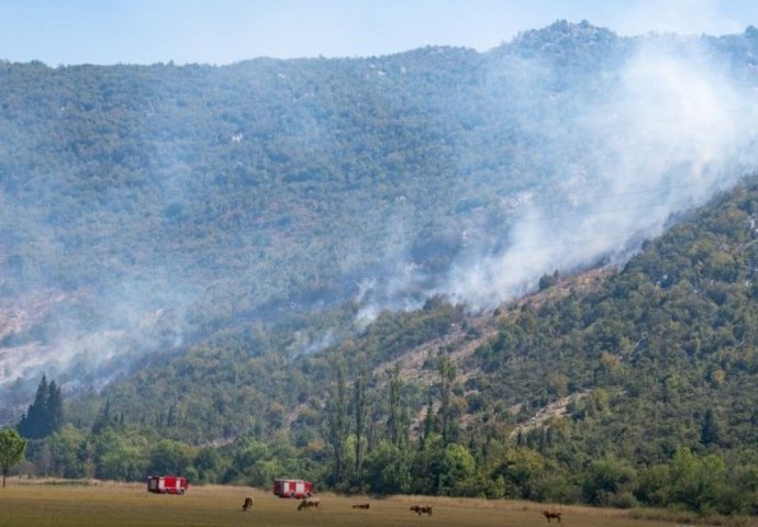 Novi požar na granici između Hrvatske i BiH