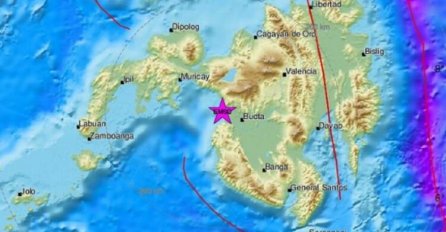 Zemljotres jačine 7,1 stepeni po Richteru pogodio Filipine