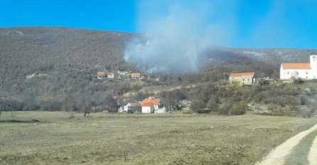 Kiša ugasila požar kod Tomislavgrada