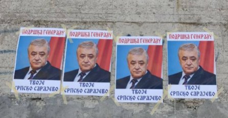 U Istočnom Sarajevu osvanuli plakati podrške bjeguncu Milomiru Savčiću