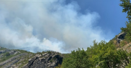 Za gašenje požara u Jablanici zatražena međunarodna pomoć
