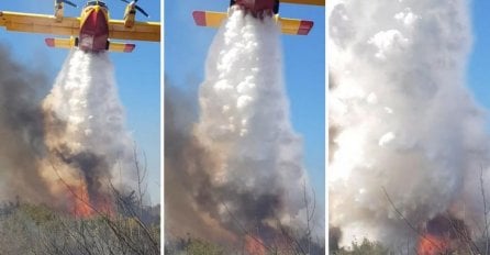 Kanaderi iz Hrvatske stavili požare kod Širokog Brijega pod kontrolu