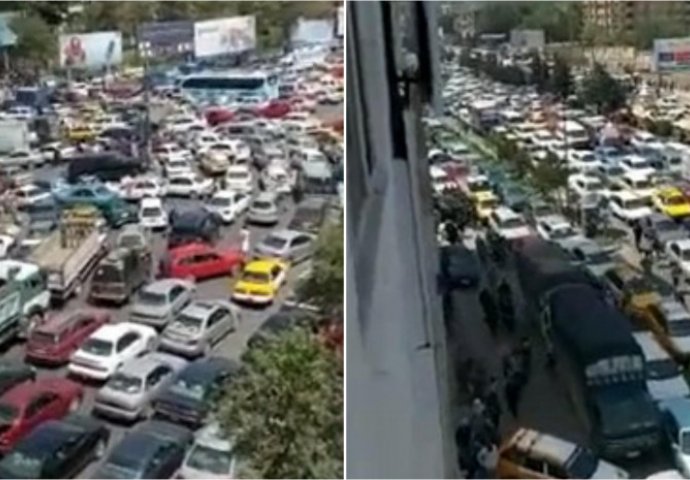 Pogledajte haos na ulicama Kabula nakon dolaska talibana: Hiljade ljudi pokušavaju doći do aerodroma
