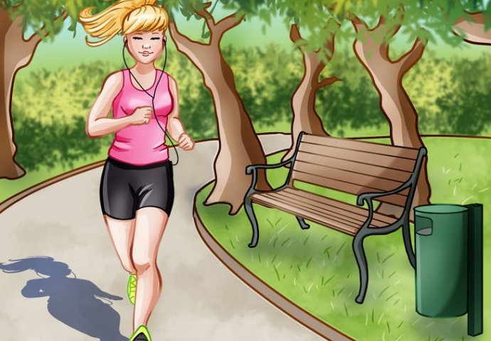 MOZGALICA: Djevojka je krenula na trčanje, ali nešto na slici je pogrešno -VIDITE LI ŠTA?