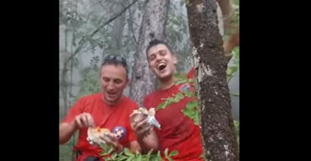 Pogledajte neopisivu radost jablaničkih vatrogasaca nakon što je počela padati kiša