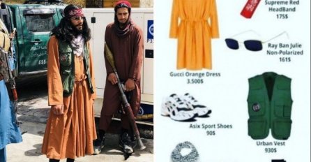 Outfit modno osvještenog talibana je hit: Nevjerovatna cijena Gucci haljine