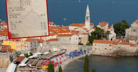 HIT RAČUN IZ CRNE GORE! EVO KOLIKO JE KONOBAR NAPLATIO "NEĆU NIŠTA": Drugi put će dobro razmisliti prije nego što sjedne u ovaj kafić (FOTO)