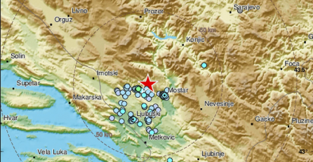 Zemljotres kod Mostara