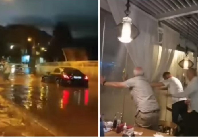 NEVRIJEME U CRNOJ GORI ČUPALO DRVEĆE IZ KORJENA: Troje povrijeđeno u Tivtu! Budvanske ulice pod vodom (VIDEO)