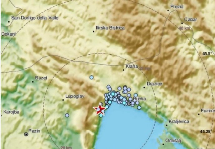 Zemljotres u Hrvatskoj: Objavljene prve infomacije