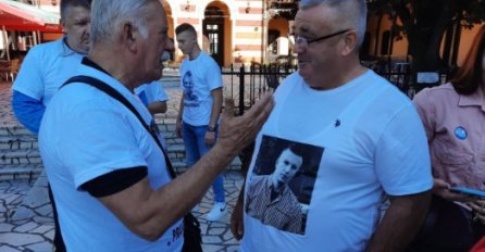 Muriz Memić uoči velikog protesta posjetio Gračanicu: Meni je od Boga došla snaga da se pet i po godina borim za pravdu