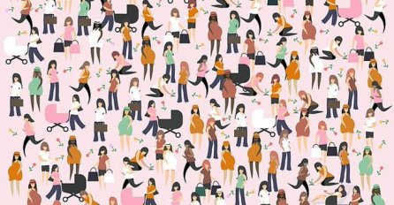 Da li možete pronaći na ilustraciji MAJKU KOJA ODMARA? Samo 5% ljudi je uspjelo: DA LI JE VIDITE?