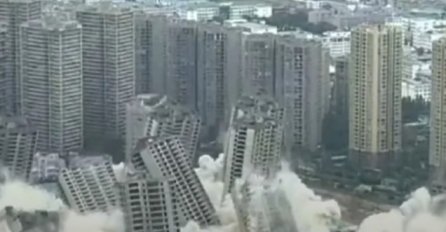 U Kini srušeno 15 nebodera, nestali za 45 sekundi