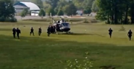 POČELO USTOLIČENJE MITROPOLITA JOANIKIJA: Stigao vojnim helikopterom sa patrijarhom