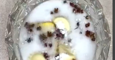 Pomiješala je SIRĆE, BIBER i još tri sastojka u staklenoj posudi, od ovoga BUBE  ĆE POBJEĆI IZ KUĆE