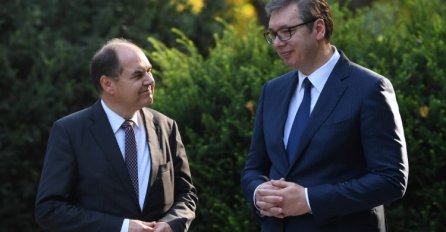 Christian Schmidt i Aleksandar Vučić sastali se u Beogradu