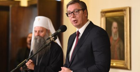 Susret Vučića i patrijarha Porfirija: Srbija će u BiH graditi memorijalni centar u znak sjećanja na žrtve Jasenovca