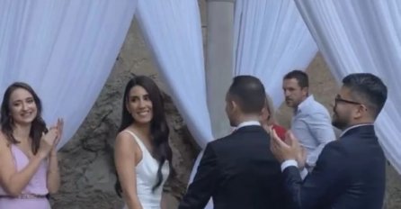 OŽENIO SE ŠABANOV MILJENIK: Vjenačanje kao iz bajke, MLADOŽENJA ACKO NE SKIDA OSMIJEH SA LICA