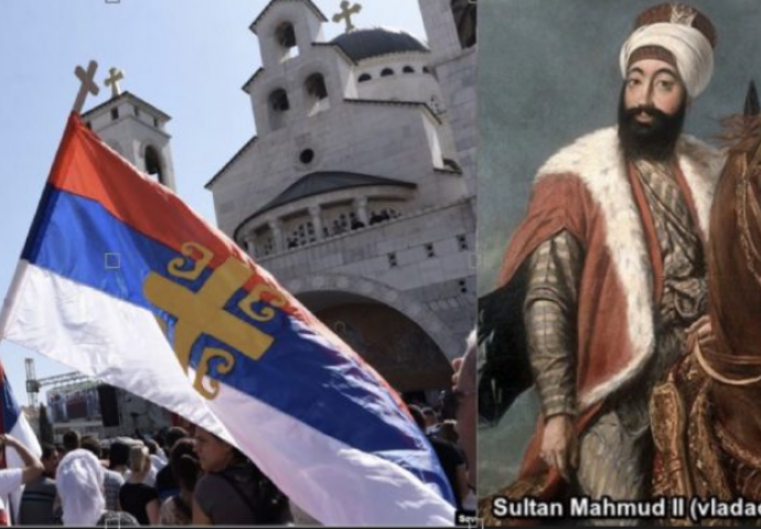 Srbi i danas mašu trobojkom koju je osmislio sultan Mahmud II