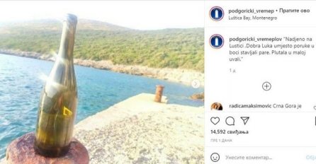 Izvadio je flašu iz mora u Crnoj Gori, a ono što je našao u njoj izazvalo je RASPRAVU: "Kako ja ne nađem!"