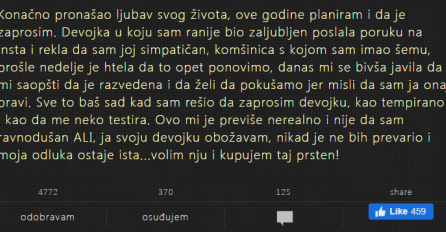 "Konačno pronašao ljubav svog života"