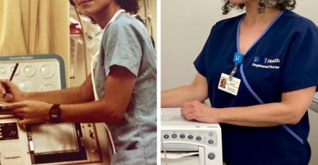 Medicinska sestra se uslikala PRVOG DANA na poslu I ZADNJEG DANA: Pogledajte kako izgleda, slika koju svi komentarišu (FOTO)