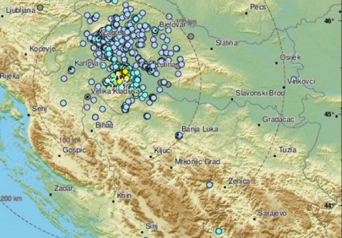 Novi zemljotres u Hrvatskoj jačine 3,9 po Richteru