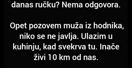 "Vraćam se s posla nakon 8 sati rada..."
