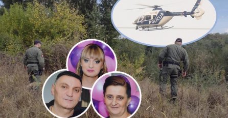  Žandarmerija pretražuje teren oko Moravskog Bujmira u potrazi za nestalom porodicom ĐOKIĆ, helikopteri nadlijeću teren oko rijeke