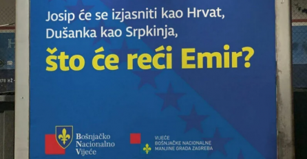 "Josip će se izjasniti kao Hrvat, Dušanka kao Srpkinja. Što će reći Emir?" Kampanja Bošnjaka za popis stanovništva u Hrvatskoj