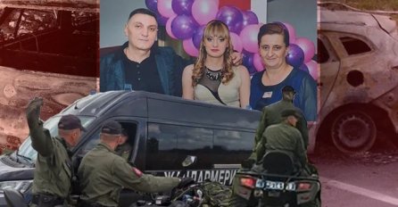 TUŽNA SCENA NA MJESTU POTRAGE: Pogrebno vozilo stiglo po tijela porodice Đokić, zbog trostrukog ubistva u selu opsadno stanje