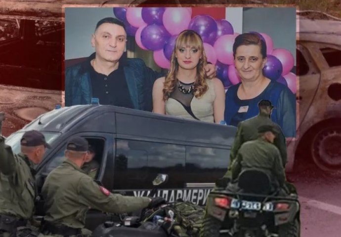 TUŽNA SCENA NA MJESTU POTRAGE: Pogrebno vozilo stiglo po tijela porodice Đokić, zbog trostrukog ubistva u selu opsadno stanje