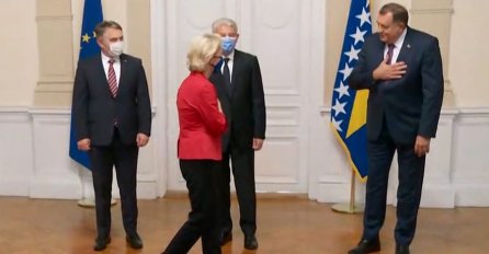 Dodik pisao Von der Leyen, Michelu i Janši: Žalio se na Komšića