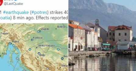 OGLASILE SE SIRENE, LJUDI POBJEGLI NA ULICE: Prva svjedočanstva ljudi nakon SNAŽNOG ZEMLJOTRESA!