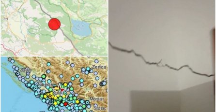 Pogledajte prve snimke i fotografije potresa na granici Hrvatske i BiH