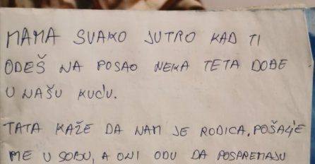 POSLIJE POSLA NA STOLU ME DOČEKALA PORUKA OD KĆERKE: Kad sam vidjela šta se desilo na kraju ZAPLAKALA SAM, razvodim se!