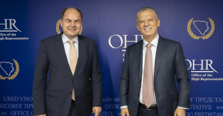Schmidt se sastao s Radončićem da čuje i njegove stavove o situaciji u BiH