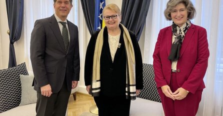 Ministrica Bisera Turković primila u posjetu ambsadora SAD-a Erica Nelsona