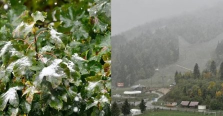 Snježne pahulje i na Bjelašnici i Igmanu, temperature ispod nule