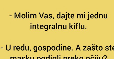 VIC DANA: Maska u pekari