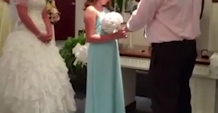 Mladenka se spremala izgovoriti ”Da” a onda je mladoženja zgrabio njenu ruku i pozvao još nekoga na oltar: OVOME SE NIJE NADALA